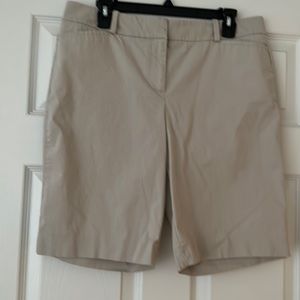 VGC Talbots Bermuda Shorts Light Khaki  Size 10